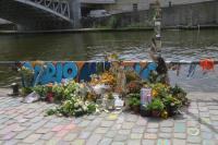 Un témoignage spontané suite à un accident mortel. © J.M.Degraeve