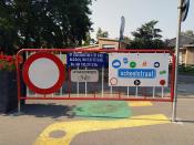 Les autorités flamandes prévoient des subsides pour l’aménagement d’une rue d’école. © Voetgangersbeweging 